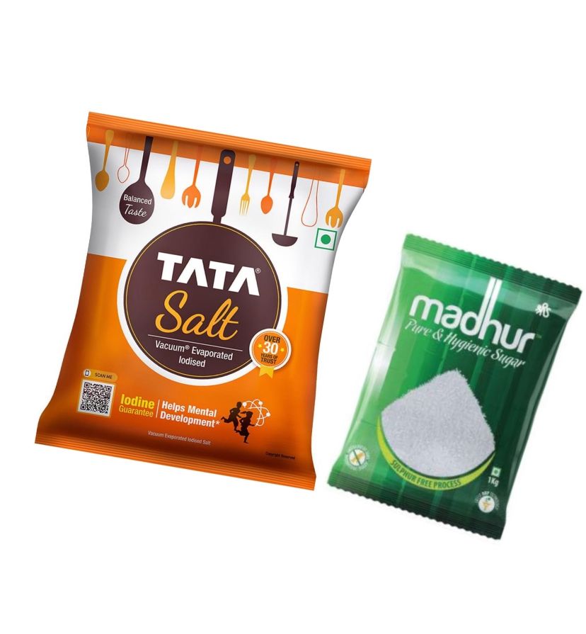 Salt,Sugar & Jaggery